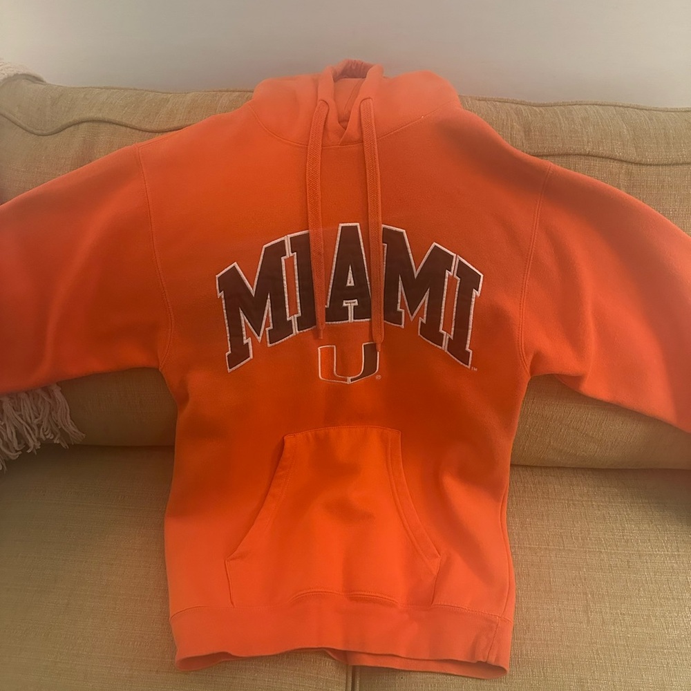 Orange Miami Hoodie